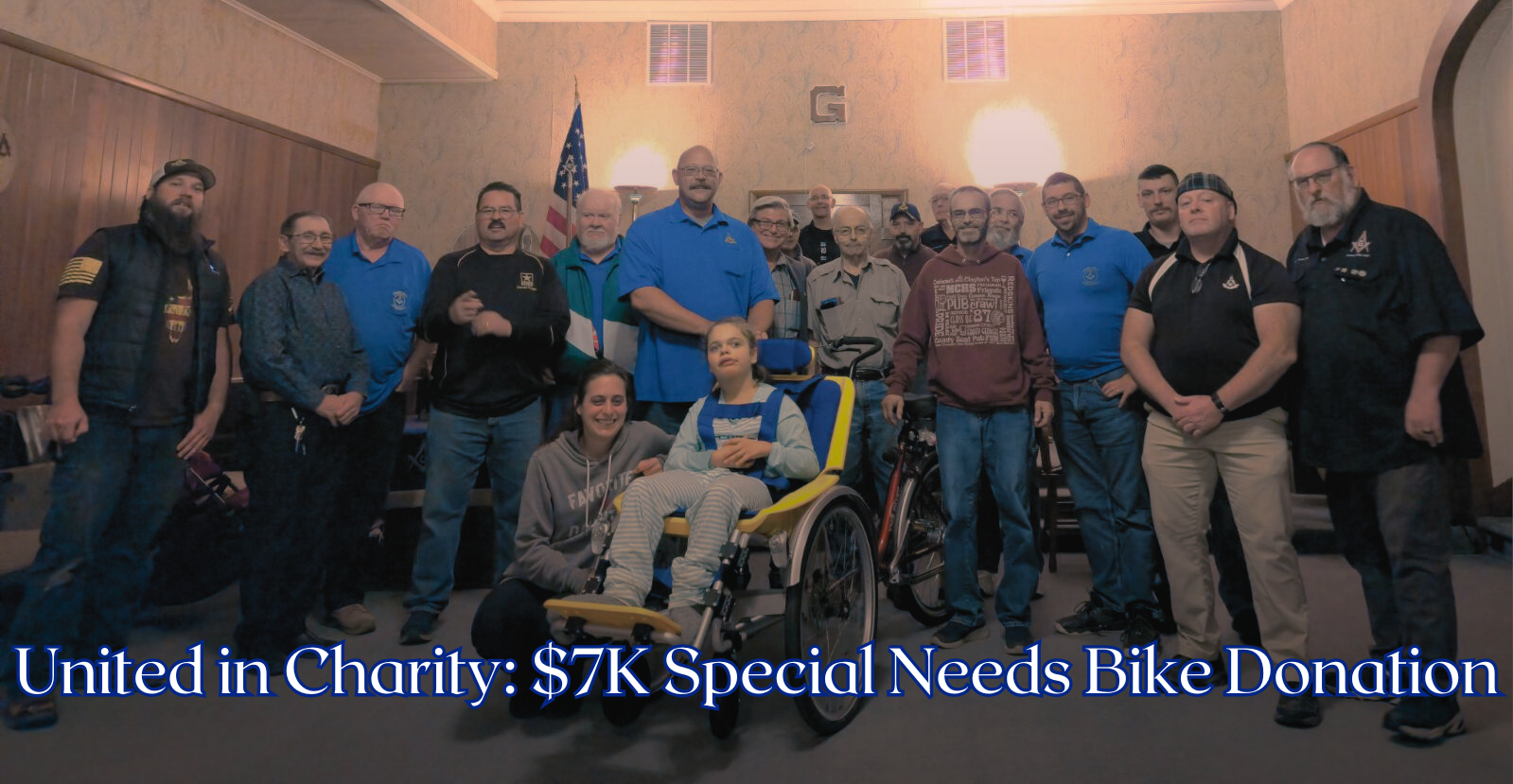 United in Charity $7K Special Needs Bike Donation
